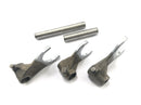 Honda NSR 125 JC20 [1991] - shift forks shift fork set shift forks gearbox-4