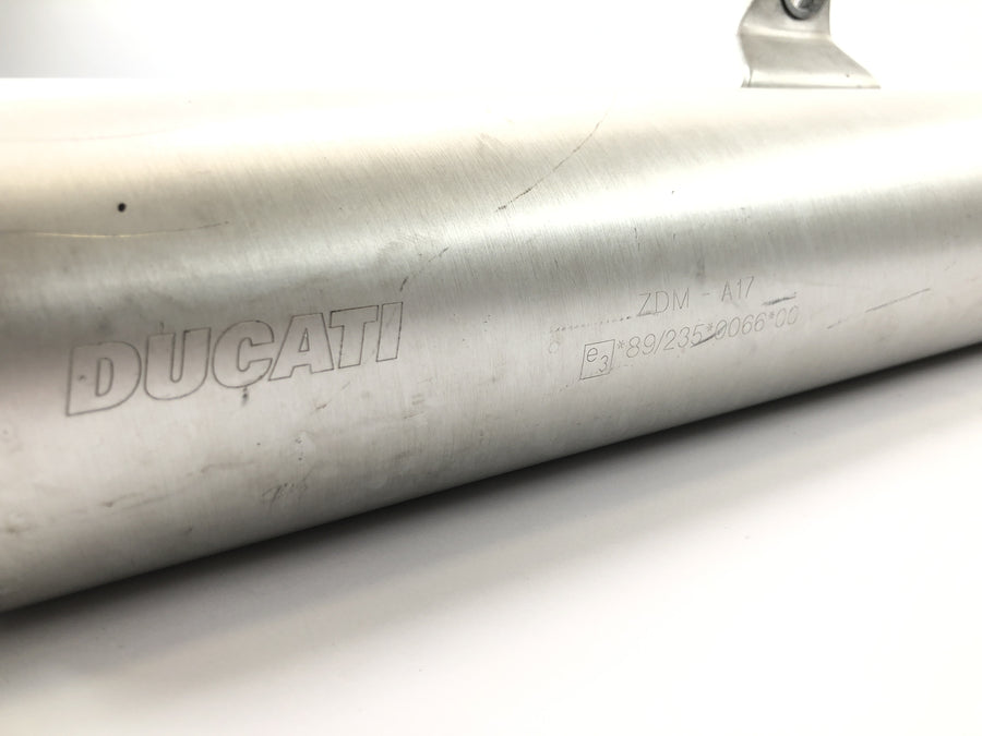 Ducati ST3 S3 [2004] - silencer right exhaust silencer ARROW silencer silver