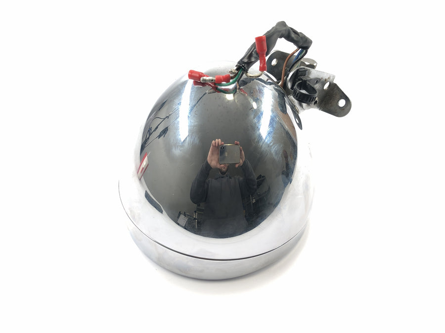Yamaha XVS 650 4VR [1997] - Headlight headlight with chrome lamp housing