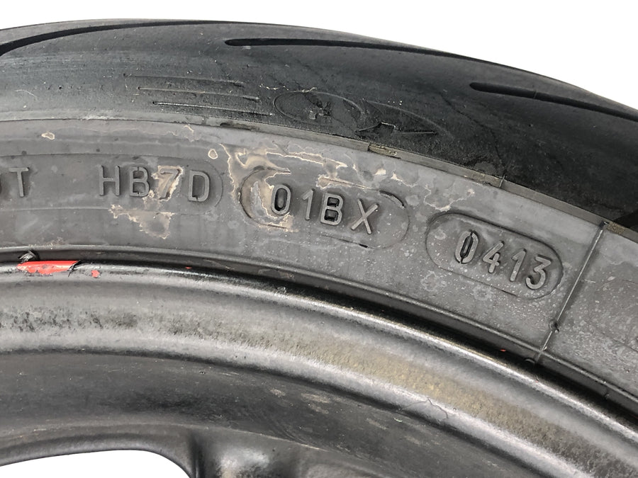 Honda CBR 900 RR SC28 [1995] - rear wheel rear wheel rim complete wheel aluminum rim 5.50x17"