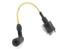 Honda NSR 125 JC20 [1991] - Ignition coil ignition coil module ignition cable spark plug connector NGK-3