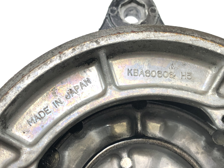Kawasaki W 650 EJ650A [1999] - Rear brake drum, drum brake, brake anchor plate