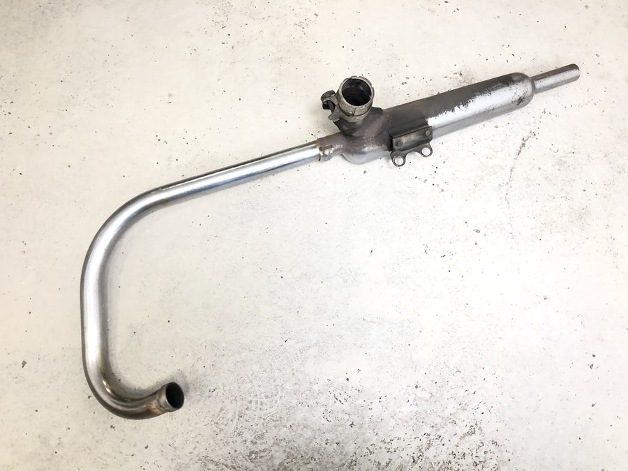 Kawasaki W 650 EJ650A [1999] - Exhaust system left, exhaust manifold, silencer