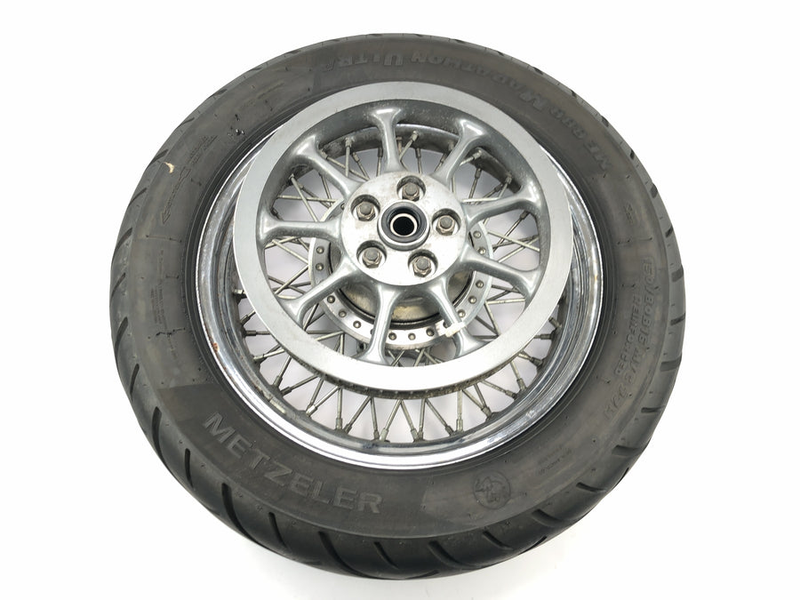 Yamaha XV 1600 Wild Star VP08 [2002] - Rear wheel rim spoke wheel 3.50 x 16" with belt wheel