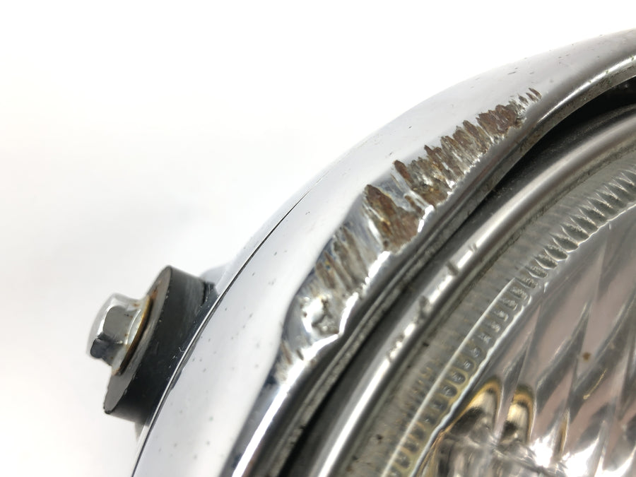 Kawasaki W 650 EJ650A [1999] - Headlight headlight lamp housing slightly damaged