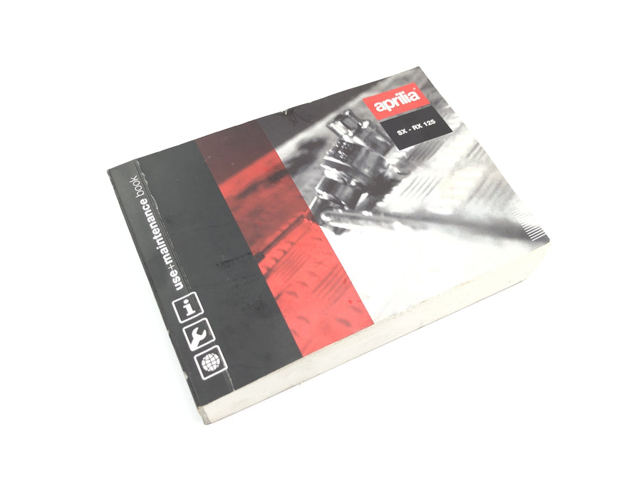 Aprilia SX 125 KX [2018] - User manual manual service booklet maintenance booklet