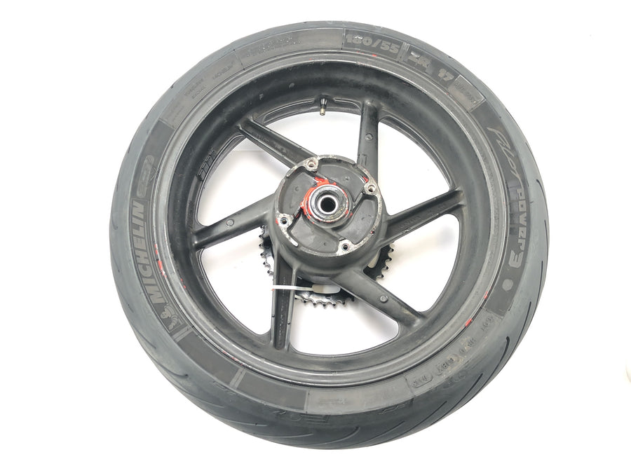 Honda CBR 900 RR SC28 [1995] - rear wheel rear wheel rim complete wheel aluminum rim 5.50x17"