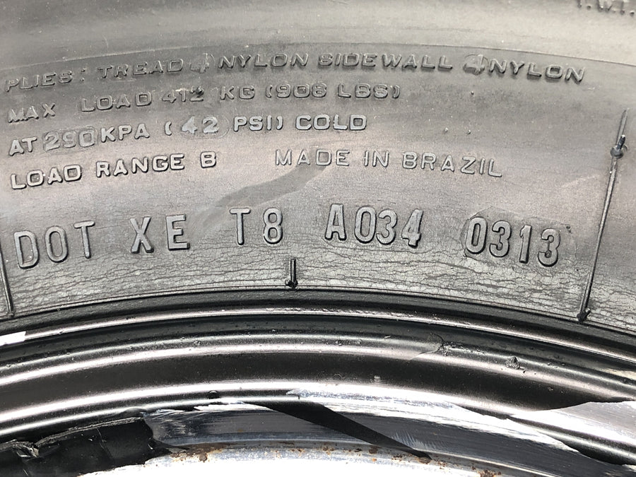 Yamaha XVS 650 4VR [1997] - Rear wheel rim wheel 3.50 x 15" spoke wheel