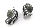 MOTO GUZZI CALIFORNIA 2 1000 VT [1982] - horn signal horn fanfare pair chrome-2