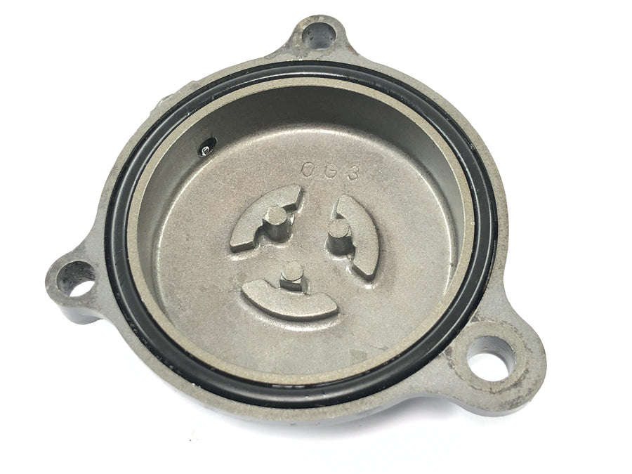 Yamaha TT 600 E 4GV [1995] - Oil filter cover Oil filter housing cover Engine cover