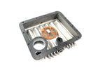 Moto Guzzi V65 Custom [1985] - oil pan engine cover oil filter housing ribbed aluminum-4