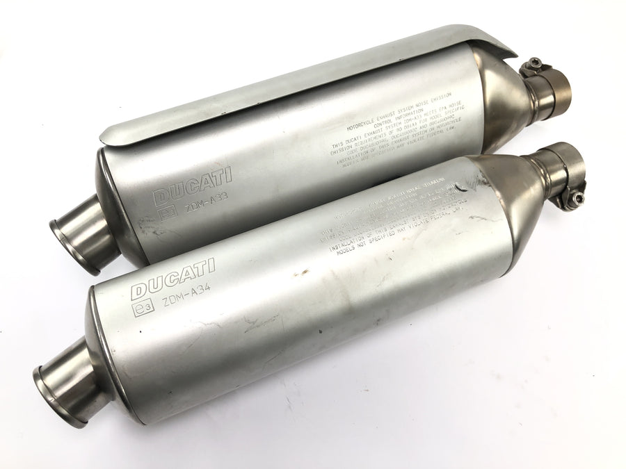 Ducati Monster SR2 800 M4 [2006] - Silencer exhaust rear silencer
