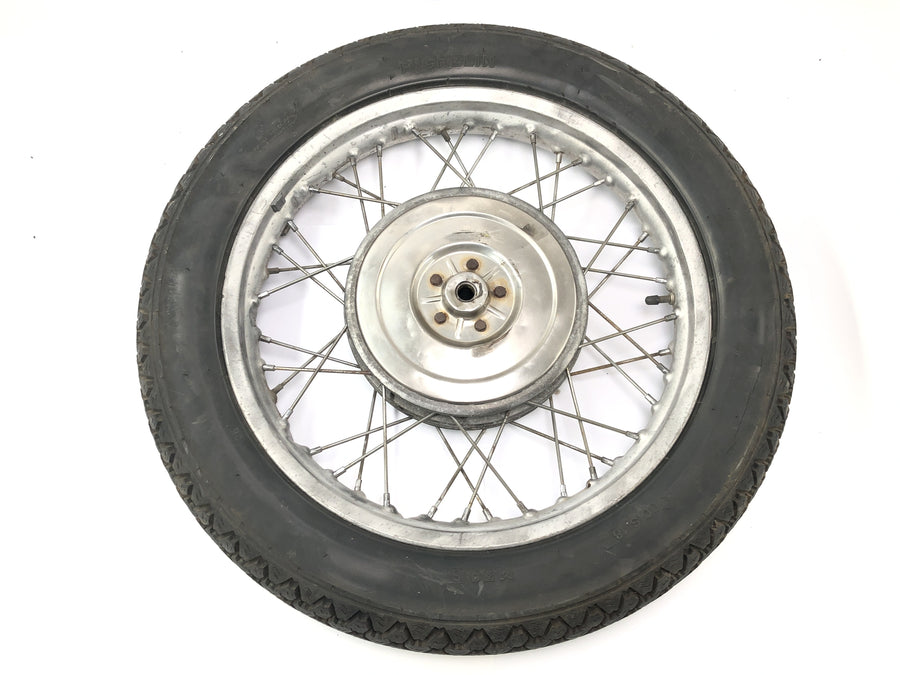 BMW R 75/5 [1973] - Rear wheel rim, rear spoke wheel, drum brake