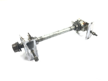 Honda NSR 125 JC20 [1991] - Rear axle thru axle with chain tensioner