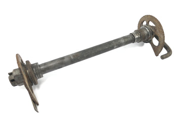 Honda XR 600 R PE04 [1992] - Rear wheel axle axle wheel axle with chain tensioner
