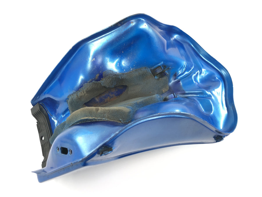 Yamaha DT 125 R DE03 [2000] - Tank petrol tank fuel tank fuel tank blue