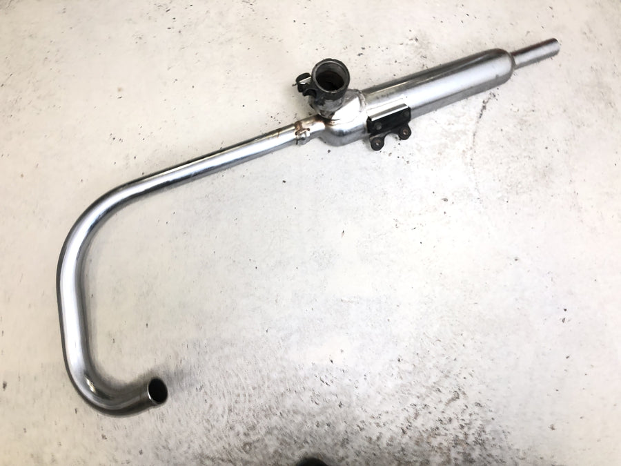 Kawasaki W 650 EJ650A [1999] - Exhaust system left, exhaust manifold, silencer