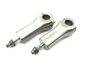 Triumph Speedmaster 900 [2003] - handlebar riser handlebar clamps handlebar clamps riser silver set - 0