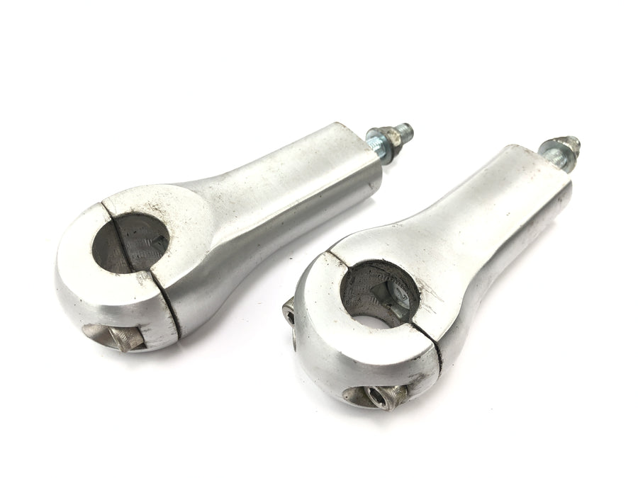Triumph Speedmaster 900 [2003] - handlebar riser handlebar clamps handlebar clamps riser silver set