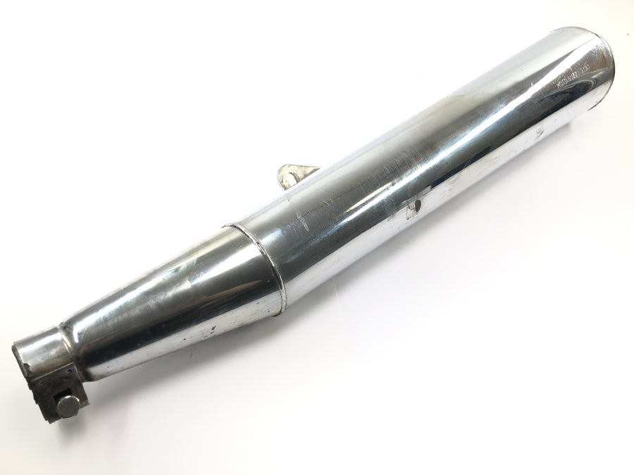 Moto Guzzi V65 Custom [1985] - Exhaust silencer end pot chrome left