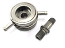 Yamaha MT07 RM04 [2014] - Oil cooler oil filter adapter heat exchanger-1