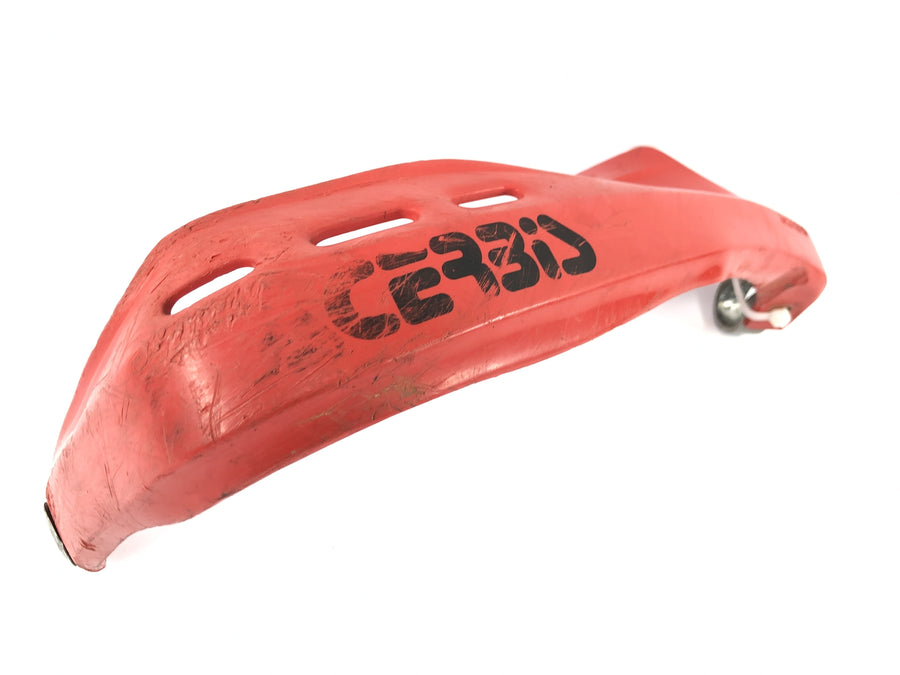 Honda XR 600 R PE04 [1992] - Handguard hand protector handlebar protector Acerbis red