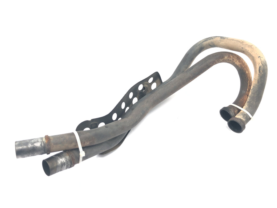 Honda NX 650 Dominator RD02 [1994] - Manifold exhaust manifold heat shield manifold pipes