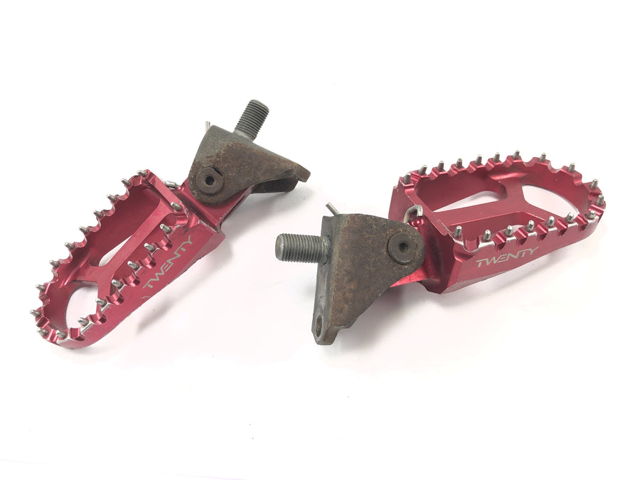 Honda CRF 450 R [2007] - Footrests footpegs running boards pair front