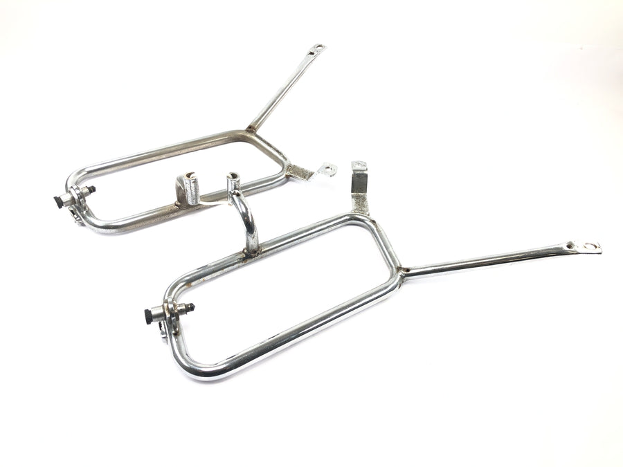 Moto Guzzi V65 Custom [1985] - Luggage rack side rack pannier rack chrome set left right