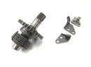 Kawasaki W 650 EJ650A [1999] - Kickstarter shaft kickstart axle gear-3
