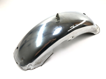 Moto Guzzi V65 Custom [1985] - Rear fender mudguard chrome steel rear wheel cover - 0