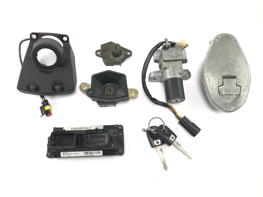 Ducati Multistrada 1000 DS [2003] - lock set with immobilizer ignition lock lock set tank lock