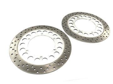 Yamaha XV 1600 Wild Star VP08 [2002] - front brake discs perforated 298 x 4.90 mm