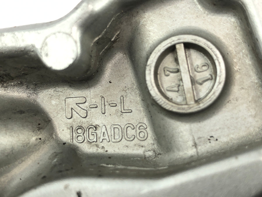 Suzuki GSX R 1000 WVBZ K3 [2003] - passenger footrests with bracket left and right pair