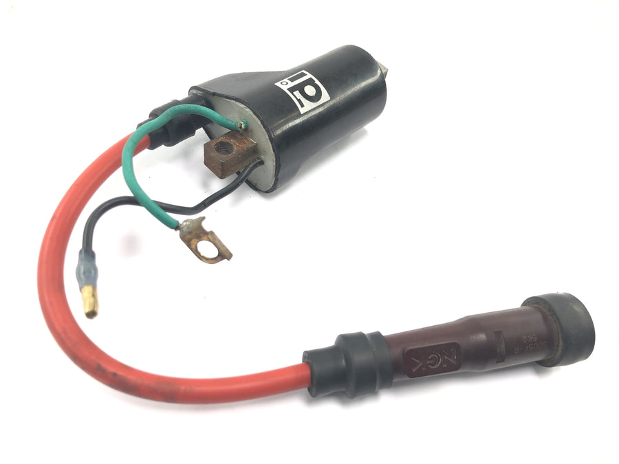 Honda NX 650 Dominator RD02 [1994] - Ignition coil Ignition coil module with spark plug connector