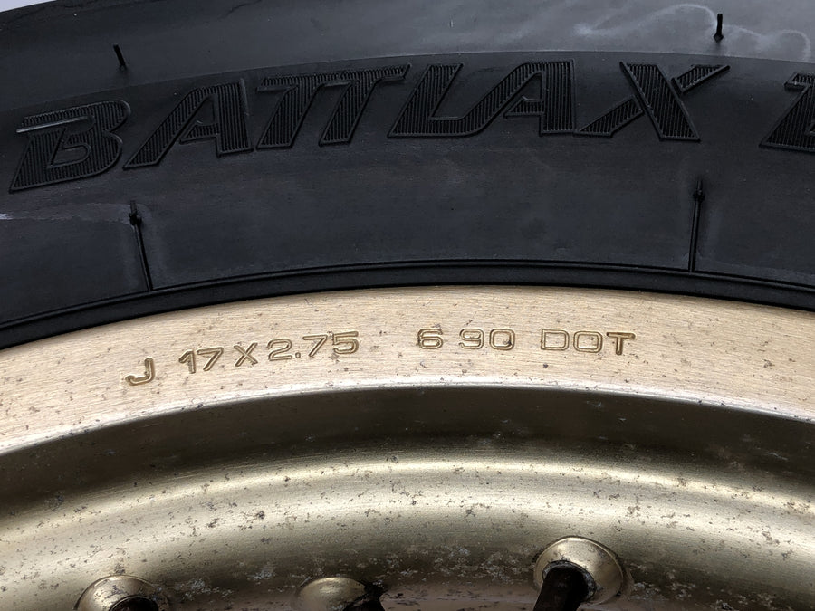 Honda XRV 750 Africa Twin RD04 [1992] - Rear wheel complete wheel rim 17 x 2.75" DOT1419