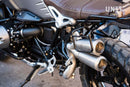 BMW R nineT 1200 Roadster [2014-2023] - Zwei 22-30-Liter-Scram-Seitentaschen aus Segeltuch + doppelter -Rahmen