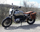 BMW R nineT 1200 Roadster [2014-2023] - Seitentasche Scram aus Spaltleder 22L-30L + Double Frame
