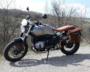 BMW R nineT 1200 Pure [2017-2023] - Zwei Seitentaschen aus Leder + Doppelrahmen