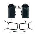 BMW R nineT 1200 Roadster [2014-2023] - Zwei Khali-Seitentaschen aus TPU 35L - 45L + Paar Aluminiumplatten mit -Rahmen