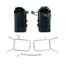 BMW R nineT 1200 Roadster [2014-2023] - Zwei Khali-Seitentaschen aus TPU 35L - 45L + Paar Aluminiumplatten mit -Rahmen