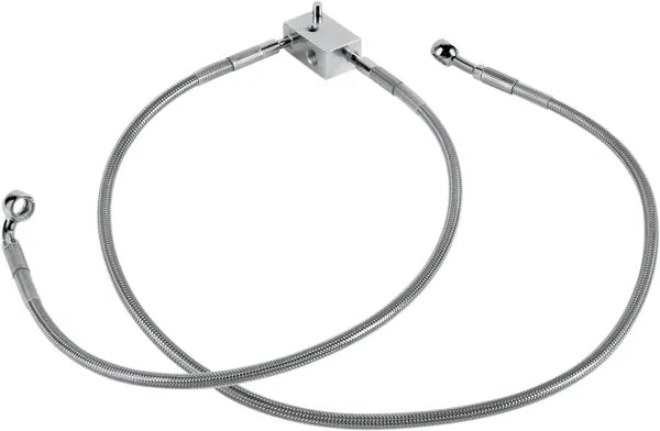 Harley Davidson FX [DRAG SPECIALTIES] - Stainless Steel Brake Line Kit