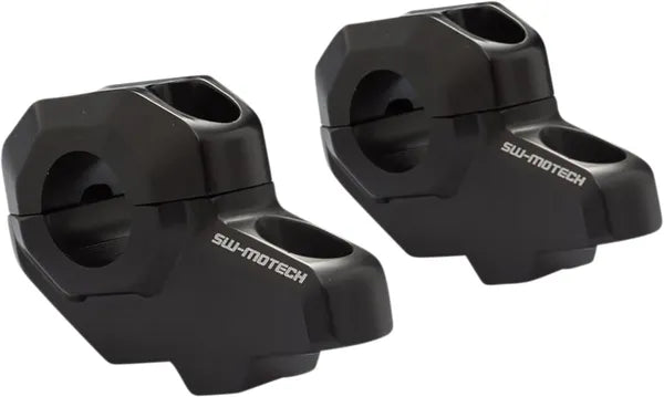 Moto Guzzi V7 IV 850 Stone Centenario [2021-2022] - handlebar relocation for Ø 22 mm, 30/21 mm, black - picture 1