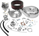 Harley-Davidson FLB 1200 Electra Glide [1966-1968] - Super E Vergaser-Kit mit Ansaugstutzen – Bild 2