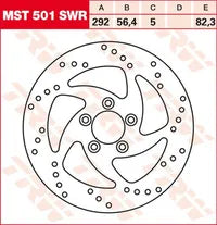 Harley-Davidson FXST 1690 Softail Standard [2012-2015] - brake disc fixed round - picture 9