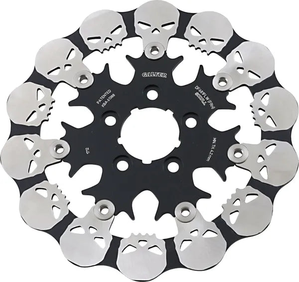 Harley-Davidson Xlh 883 Sportster Hugger [2000] - Skull brake disc - picture 5