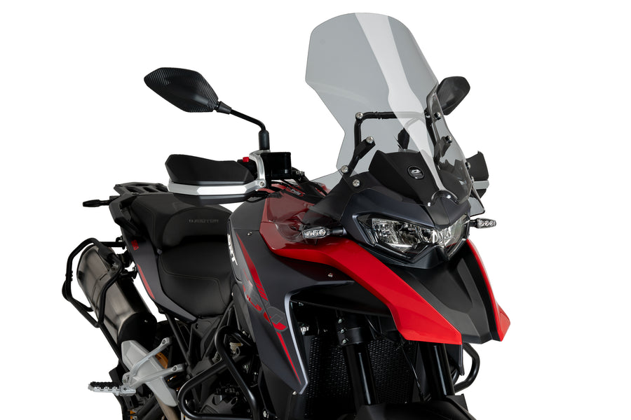 QJ SRT 700X ON ROAD [2025] – Wind deflector extended – transparent