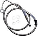 harley davidson flstc [DRAG SPECIALTIES] - Extended stainless steel brake line-5