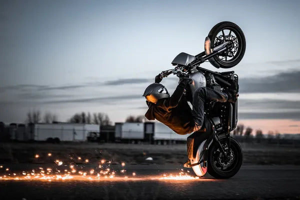 Harley-Davidson Xl 1200 T Sportster Superlow [2018-2019, 2018-2020] - Cubiq™ Bremsscheibe – Oberfläche: Schwarz, Chrom – Bild 6