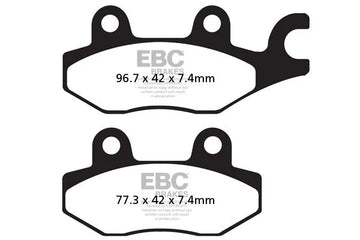 Royal Enfield Classic 350 [EBC]-FA-HH series Sintermetal brake pads